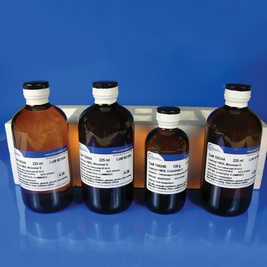 Lowicryl® HM20 Non - polar, Hydrophobic, - 70ºC Embedding Kit - Polysciences