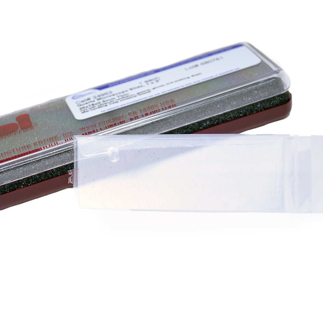 Quartz Microscope Slide, 1