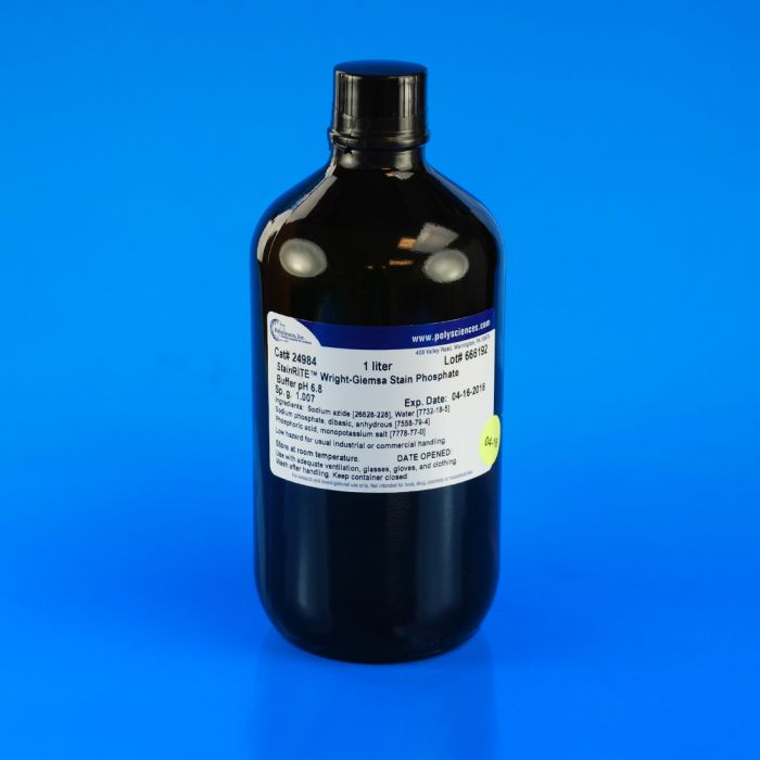StainRITE® Wright - Giemsa Stain Phosphate Buffer pH 6.8 - Polysciences