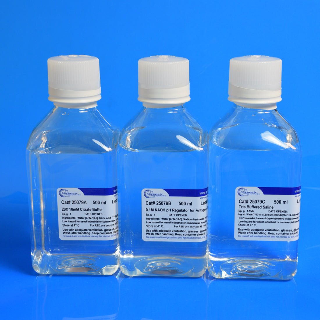 20X 10mM Citrate Buffer Kit, pH 6.0 (for antigen retrieval FFPE and resin) - Polysciences
