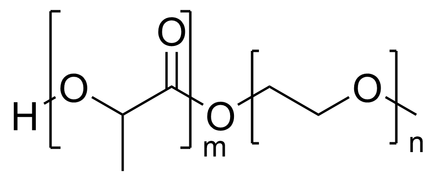 PLA(50,000) - b - mPEG(1,500), Diblock polymer, Powder - Polysciences