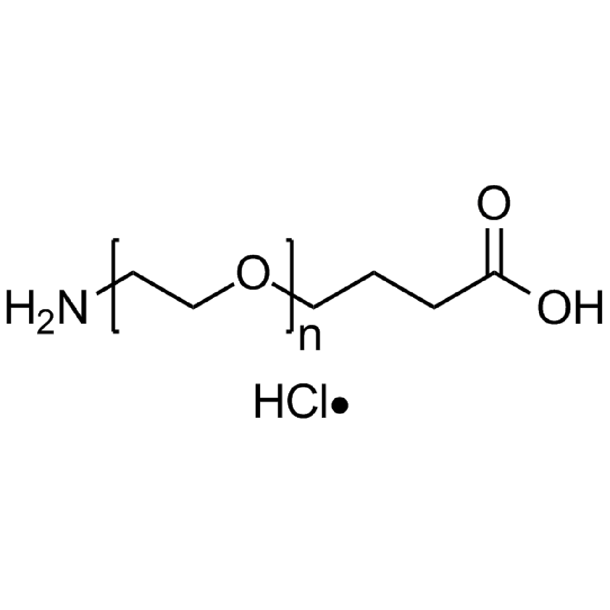 Amine PEG carboxylic acid hydrochloride, Mp 3000 - Polysciences