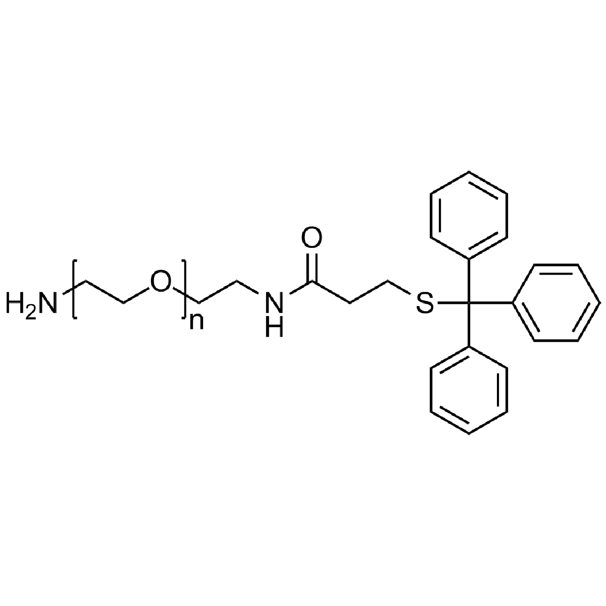 Amine PEG tritylthiol, Mp 5000 - Polysciences