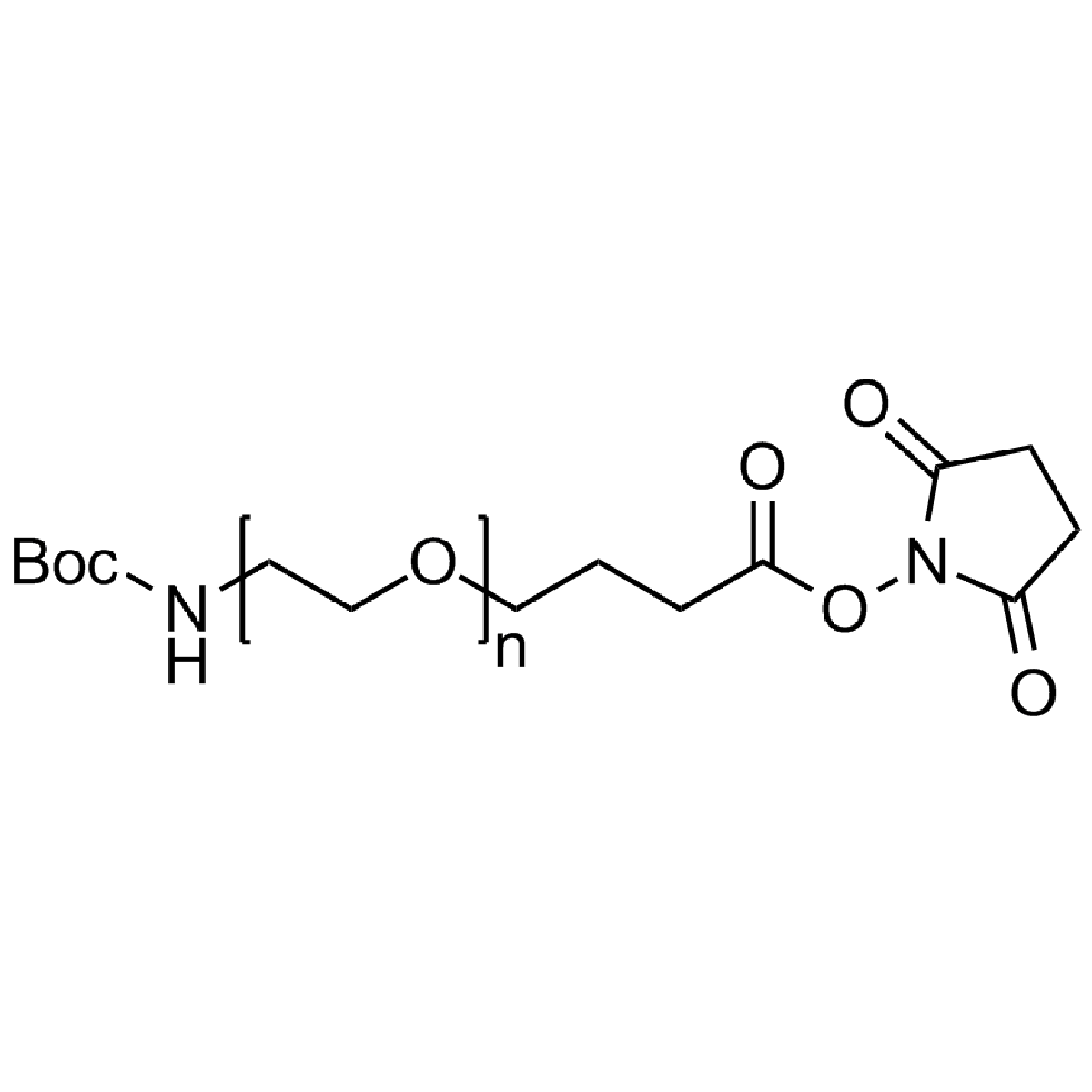 Boc - amine PEG NHS, Mp 10000 - Polysciences