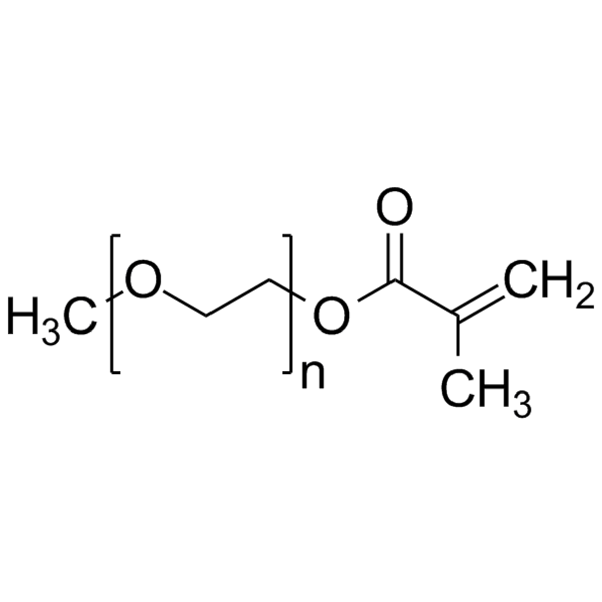 Poly(ethylene glycol) methylether methacrylate, MW ~10000 - Polysciences