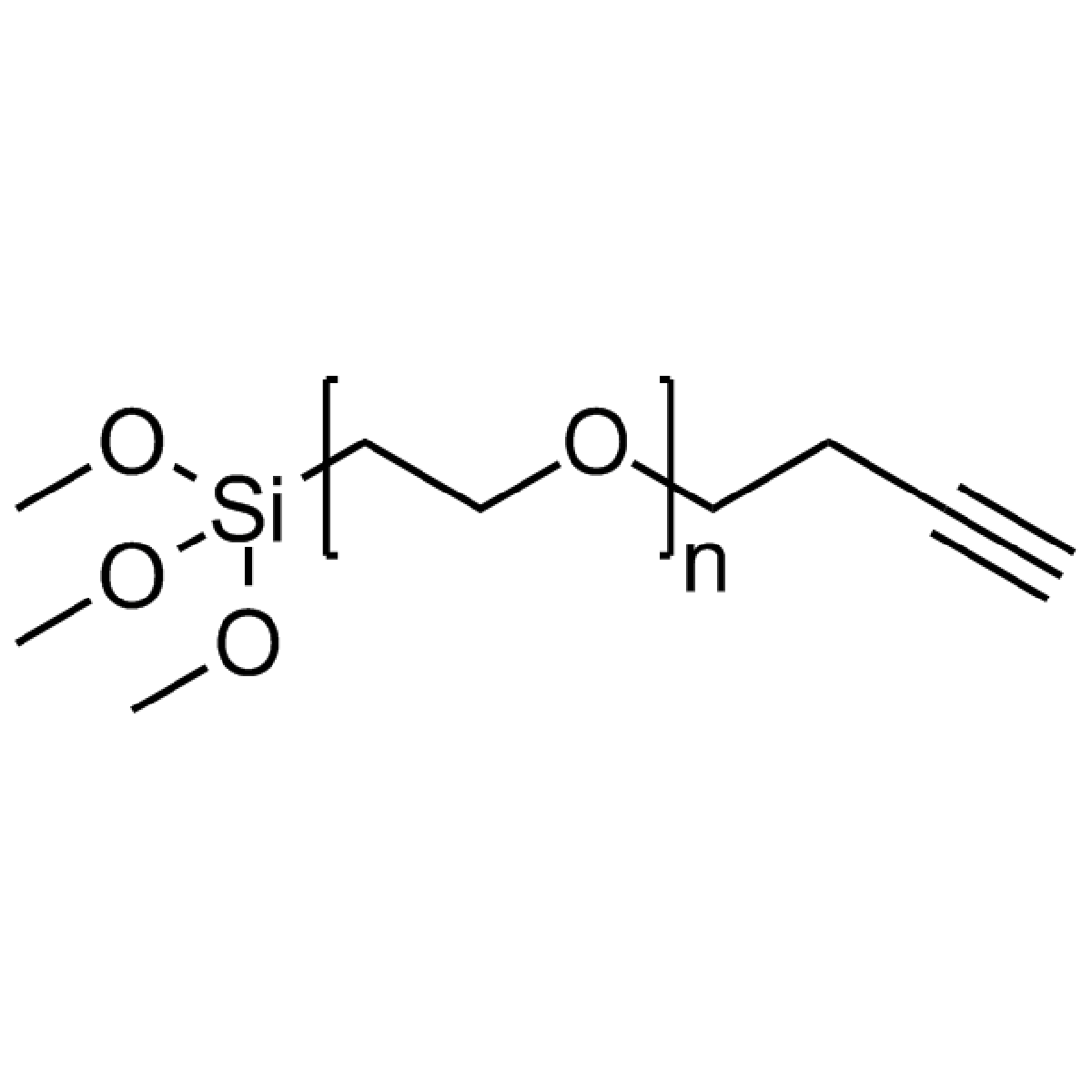 Silane PEG alkyne, Mp 5000 - Polysciences