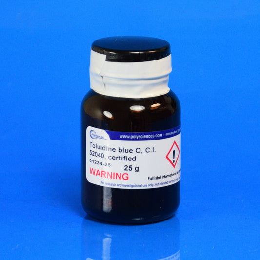 Toluidine blue O, certified by the Biological Stain Commission - Polysciences