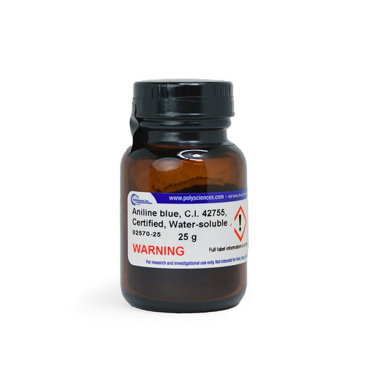Aniline blue, C.I. 42755, Certified, Water - soluble - Polysciences