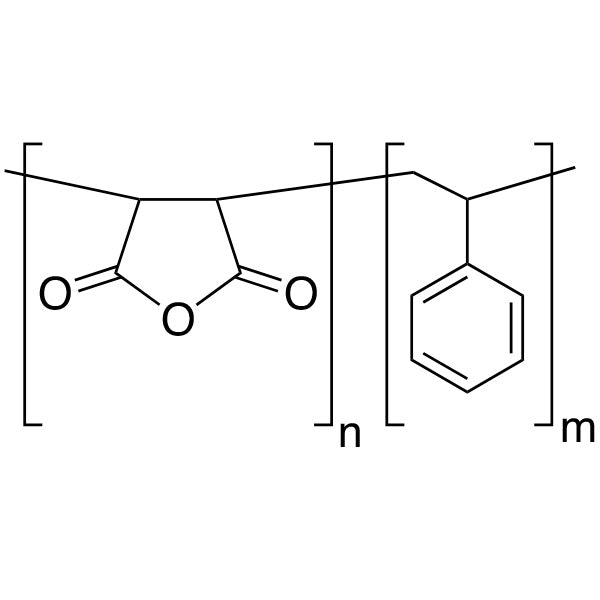 Poly(styrene/maleic anhydride) [67:33], MW 7,500