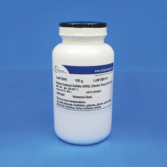 Sodium dodecyl sulfate, ≥ 99.5% - Polysciences