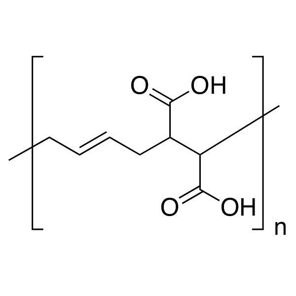 Poly(butadiene/maleic acid) 1:1, 42% soln. in water