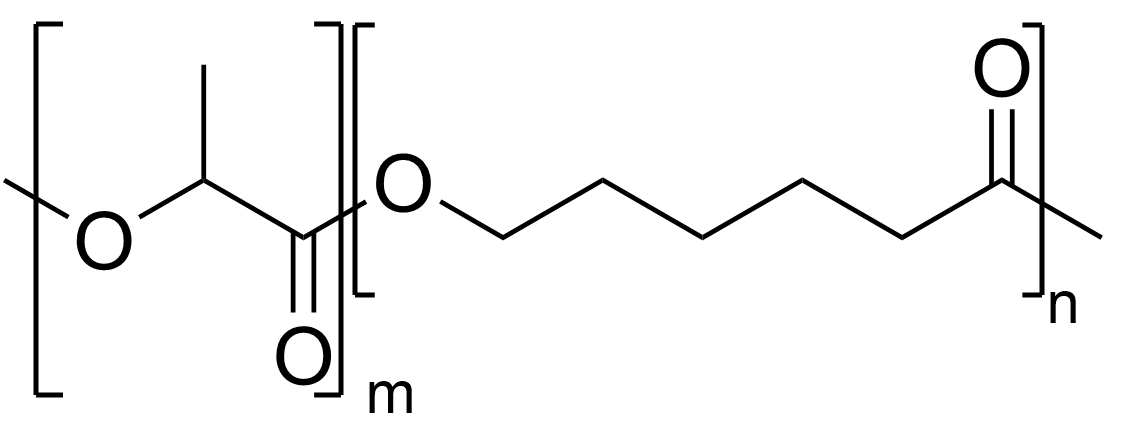 Poly(DL - lactide co - Caprolactone), 50:50, IV 0.85 dL/g, Powder - Polysciences