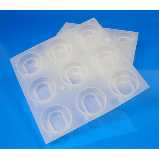 Polyethylene Molding Cup Trays, 13x19x5mm (9 cavities) - Polysciences