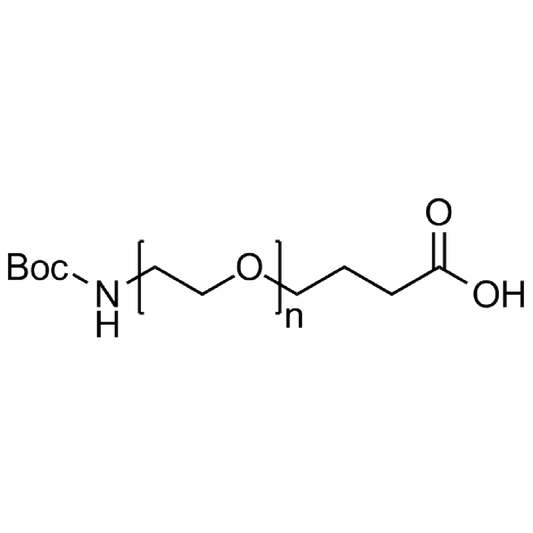 Boc - amine PEG carboxylic acid, Mp 3000 - Polysciences