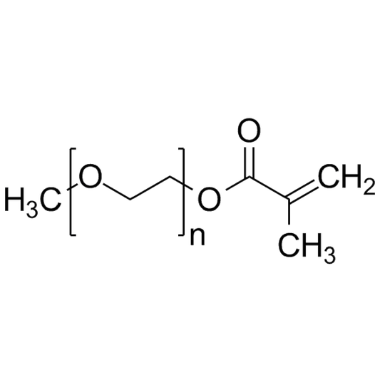 Poly(ethylene glycol) methylether methacrylate, MW ~10000 - Polysciences