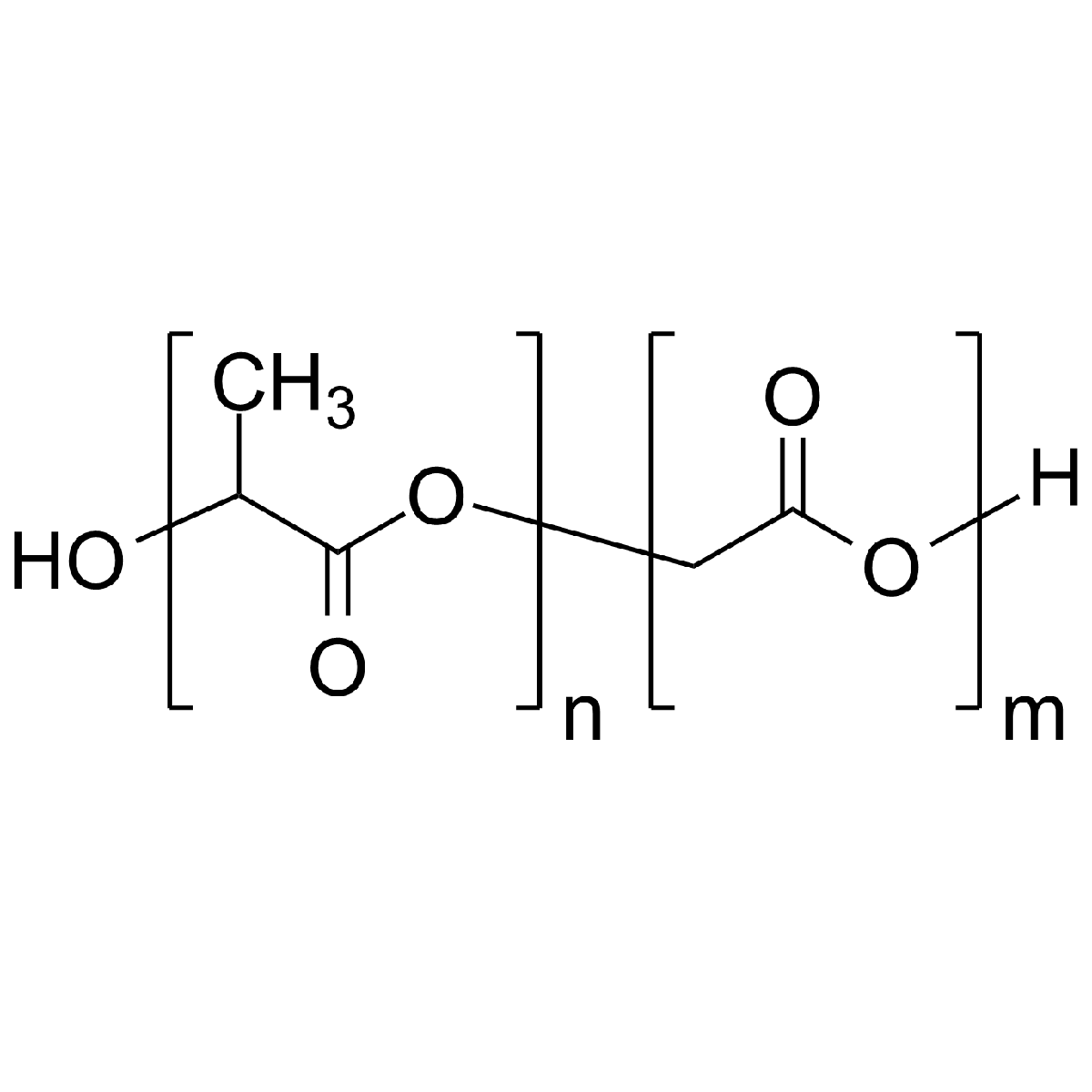 Poly(D,L - lactide - co - glycolide), 65:35, IV 0.4 dL/g, Acid terminated, Powder - Polysciences