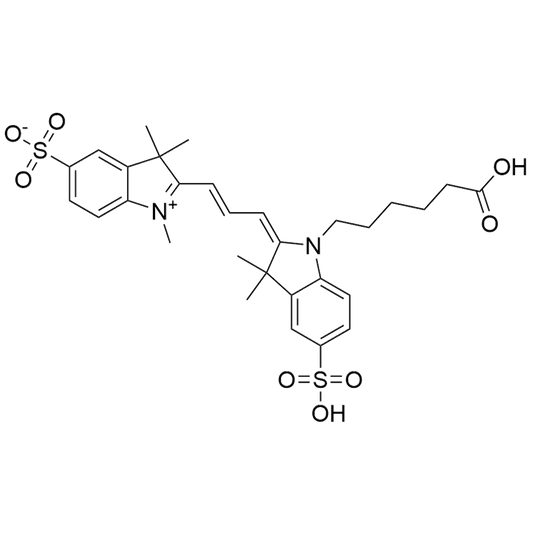Disulfo - Cy3 - carboxylic acid - Polysciences