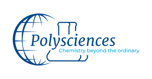 Polysciences logo – Custom chemical synthesis, contract manufacturing, and specialty chemical solutions